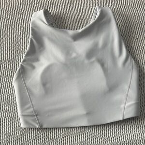 Athleta Light Gray Crop Top